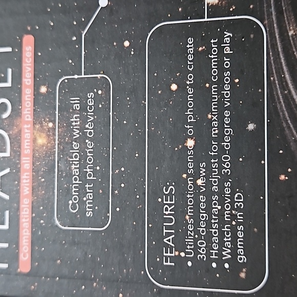 Hype I-Fx Virtual Reality Headset Compatible with All Smart Phones 360° Views - Picture 8 of 9